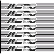 sticker custom silver ms88 retro
