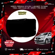 PAPAN BONET KERETA PERODUA MYVI EZI / LAGI BEST PLYWOOD TEBAL 12MM KALIS AIR / SPARE TYRE BOARD