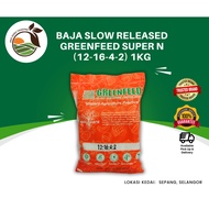 GREENFEED 12-16-4-2 (1KG) - Baja Slow Released Pokok Sawit Muda, Baja Akar dan Daun