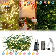 YEWW 5/10/20ft Christmas Lights, Warm White 50/100/200 Micro LEDs Fairy Lights String,  Copper Wire 
