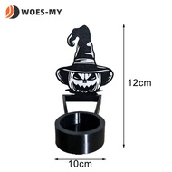 Halloween spooky candle holder, Halloween decorative spooky candlestick