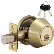 < Lucky/EZset > Lucky Brand Advanced Auxiliary Lock LT10110-F CS One-Way Lock Set Golden Carba Type 