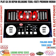 MERAH Ca Panel 20 Thick Red Power Amplifier Panel