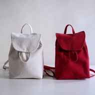 Clear後背包 日本洗舊帆布 washed canvas bagpack