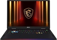 MSI Raider 18 HX AI 18” 120Hz UHD+ Gaming Laptop: Intel Core U9-285HX, NVIDIA Geforce RTX 5090, 64GB