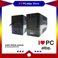 AWP Aide 390W-650VA UPS/AVR (4 Sockets)