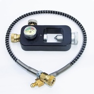 Valve Scuba Tank Adapter 4500 psi PCP Paintball Fill Adapter Air Hose Paintball Scuba Fill Station H