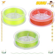 SUHU 2PCS Fly Fishing Line, Abrasion Resistant Multicolor Fly Fishing Backing Line, Durable 8 Strand
