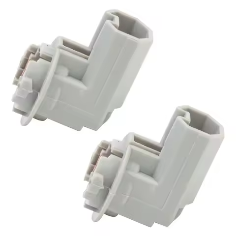 1 Pair Left & Right Side License Plate Light Adapter Number Plate Lamp Holder for Corolla E12 Coroll