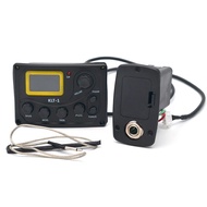 Guitar KLT-1/3 EQ Equalizer 4-Band Guitar Pickup Acoustic Guitar Pickup Plate with Tuning