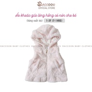 AK06 Warm fur vest for babies