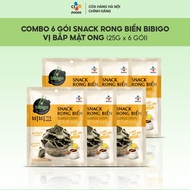 [HN] Traditional Seaweed Snack / Korean Bibigo Honey Corn Flavor 25gr (CJ FOODS) _ Delicious With TC.FOODS