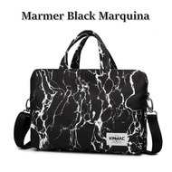 Microsoft Surface Pro 11 Black Cover Marble Sleeve Laptop Sling Bag