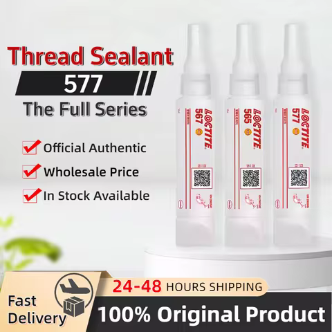 Original Loctite 565 567 572 577 Thread Sealant 50ml 250ml Food Grade High Pressure Pipe Thread Seal