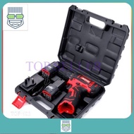 18V 36V Cordless Impact Drill Set Car Cordless Drill +2 Lithium battery Screwdriver Hammer Electric 