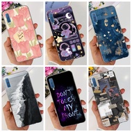 Case for Samsung Galaxy A7 2018 A30s A50 A50s TPU Silicone  Fashion Printing cute Anime full  soft Phone Cover for SamsungA7 2018 A 50 S A30s
