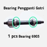 [2 Pcs] Bearing 6903 pengganti Gotri As Tengah Sepeda/ Laher As Tengah Sepeda/Klaker As Tengah Seped