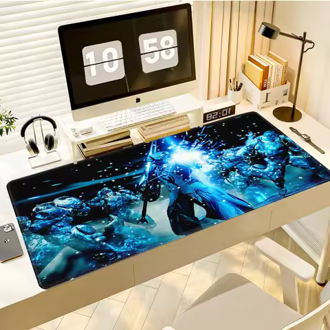 Warframe Mouse Carpet Valorant Mousepad Gamer Gaming Accessories Computer Table Desk Mat Non-slip Pa