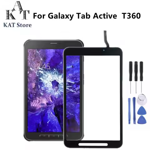 8.0" For Samsung Galaxy Tab Active 8.0 T360 T365 Touch Screen Digitizer Adheisve Front Glass Lens Pa