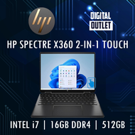 [DIGITAL OUTLET] HP SPECTRE X360 - 2 IN 1 - INTEL EVO i7-1355U / 16GB DDR4 / 512GB SSD / 13.5" FHD TOUCH / 1 YR WARRANTY