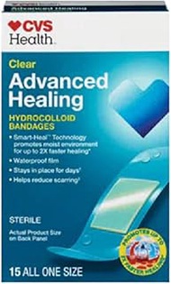 CVS Health Advanced Healing Hydrocolloid Bandages (Clear)