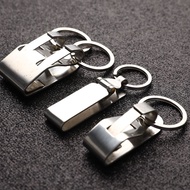พวงกุญแจถอดได้แบบคลิปที่เก็บกุญแจสายพานป้องกันการสูญหายสำหรับกุญแจพวงกุญแจเข็มขัด