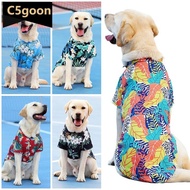 C5GOON XL-5XL Hawaii Style Cute Summer T-shirts Comfortable Pet Shirt For Medium Large Dog Puppy Pet