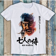 Akira Kurosawa Japanese 80S Movie Film Seven Samurai Gift Tee T Shirt M1399