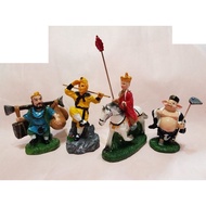 Losing Money Jiahua Journey To The West Doll Ornaments A Set Of Four C71 Tang Sanzang Monkey King Pi