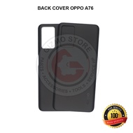 OPPO A76 BLACK BACK COVER