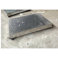 UN CONCRETE Stainless Steel Base Cover WITH WHEELS40X60CM USED FOR 2M5X2M5 Umbrella, 3M ROUND CURREN