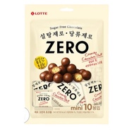 Lotte Sugar Zero Crunch Chocolate Ball No Sugar Sweets Dessert Korean Sugar Free Chocolate Zero Choc