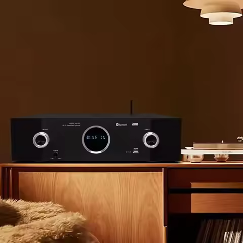 A-1109 HIFI Amplifier Radio Bluetooth USB Flash Drive ARC Audio Feedback USB Subwoofer Socket 150W 8