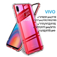 เคสใสกันกระแทก VIVO V5 V11 V11I V15 V9 V15PRO V3 V19 V17 S1 S1PRO V20 V20PRO V20SE Y31(2021) Y51(202