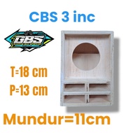 Cbs 3 inch 9mm plywood box