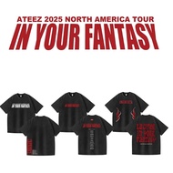 2025 ATEEZ In Your Fantasy World Tour North America Washed T-Shirt