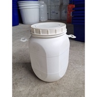 60 Liter Tank With Screw Cap And In 1 Layer Wide Mouth With Handle Width 30 Cm.height 59 Cm. Clean R