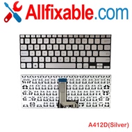 Asus Vivobook  X409  X409F  X409FA  X409J  X409JA  A412D  - Silver   Series  Laptop Replacement Keyboard