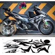 Tem rời Winner X v3.v4 - Mẫu Đen-xám. Chất liệu PPF Cao Cấp : 3 Lớp Chống Nước Chống Phai Màu. Nhãn