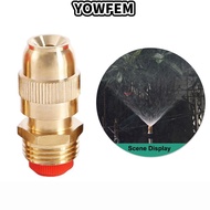 YOWFEM Atomizing Sprinkler Nozzle, Adjustable Brass Sprinkler Head, Sprinkler Head Misting Nozzle Ga