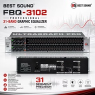 BS FBQ-3102 EQUALIZER Professional 31-Band Stereo Graphic Equalizer ,Professional Audio Equipment