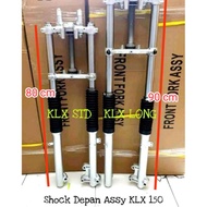 SKOK SHOCK DEPAN KLX ORIGINAL / SUPRA CRF TELE SHORT RIDE IT shockbreaker ASSY KAWASAKI KLX 150 skok