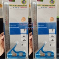 SIKU Cmart 12" COMBINATION SQUARE RULER / 12 INCH Cmart COMBINATION SQUARE RULER