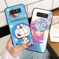 Case For Samsung Note 8 9 10 Lite Plus Silicoen Phone Case Soft Cover Doraemon