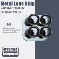 Alloy Metal Lens Glass Ring For Honor X8b Back Cover Camera Screen Protector Honor X8b Honar Honer H