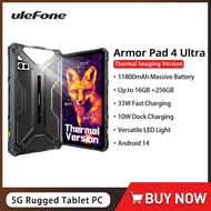 Ulefone Armor Pad 4 Ultra (T) 5G Rugged Tablet 1800mAh 10.36 Inch 16GB RAM(8+8) 256GB ROM Android 14