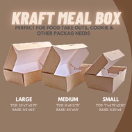 25pcs Kraft Meal Food Box