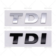 TDI 3D ABS Rear Trunk Badge Sticker Fit VW Sagitar Lavida Bora Lamando Modified Body Emblem Waterpro
