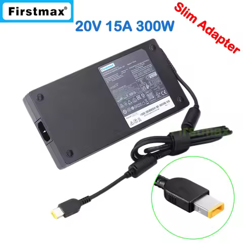 Genuine for Lenovo Laptop Charger 20V 15A 300W ADL300SDC3A Legion R9000K R9000P Y9000K Y9000P Y9000X
