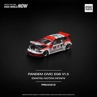 POP RACE PR640212 Honda Civic PANDEM EG6 V1.5 Idemitsu Motion Infinite